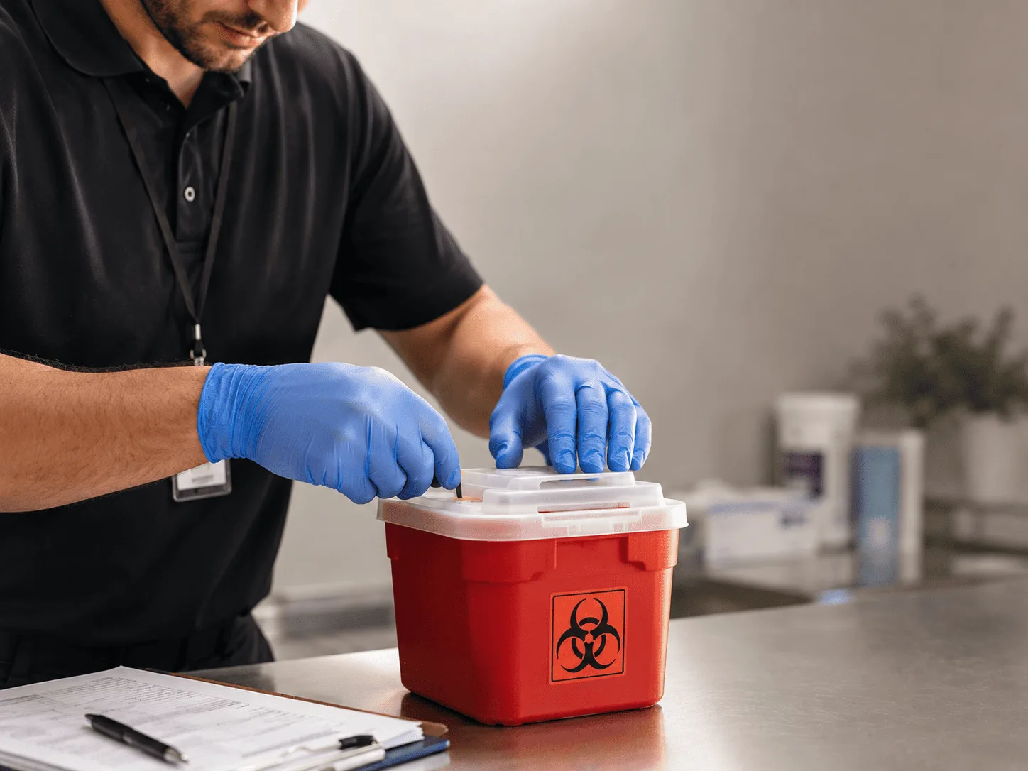 Why choose Sharps Waste Disposal in Boynton, OK